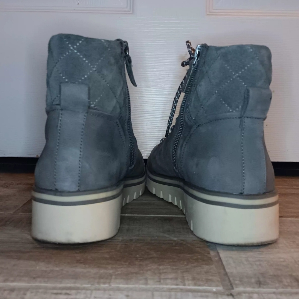 Caslon Hanley Water Resistant Lace-up Ankle Booties - Picture 8 of 8